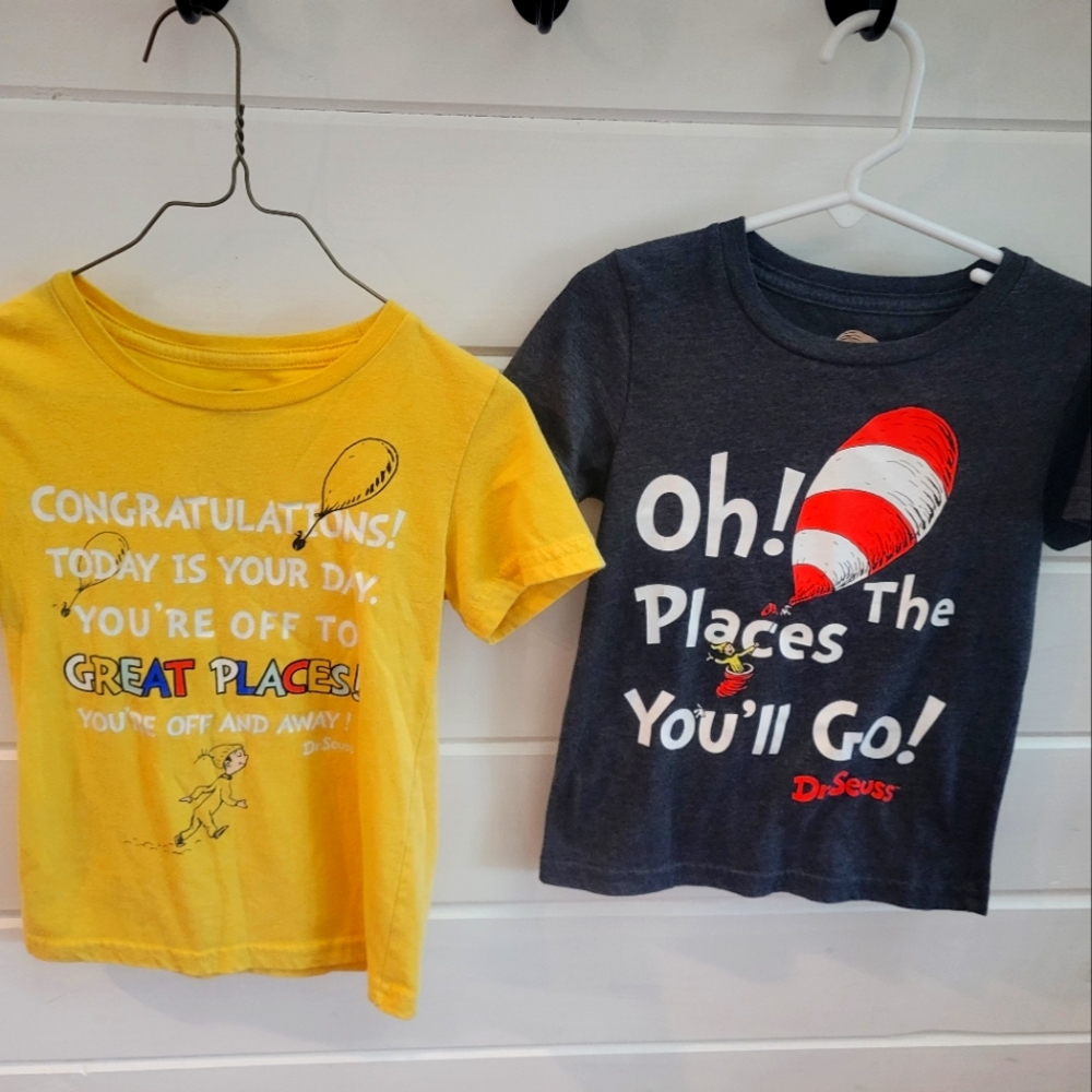 Dr Suess Shirt Lot 4T/5T